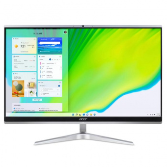 Моноблок Acer Aspire C24-1610 23.8" Full HD N100 (0.8) 8Gb SSD256Gb UHDG CR noOS WiFi BT 65W клавиатура мышь Cam черный 1920x1080 от магазина РЭССИ