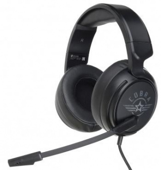 Наушники с микрофоном Оклик HS-L950G COBRA черный 2.2м мониторные оголовье (1102304) от магазина РЭССИ