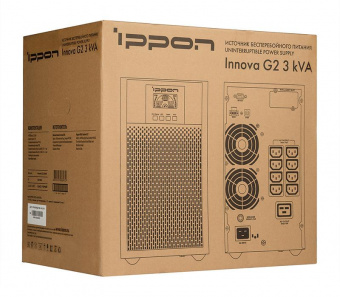 Источник бесперебойного питания Ippon Innova G2 3kVA 2700Вт 3000ВА черный от магазина РЭССИ