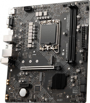 Материнская плата MSI PRO H610M-G Soc-1700 Intel H610 2xDDR5 mATX AC`97 8ch(7.1) GbLAN+VGA+HDMI+DP от магазина РЭССИ