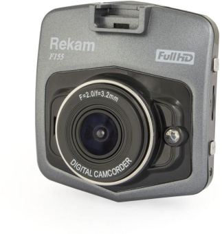 Видеорегистратор Rekam F155 черный 2Mpix 1080x1920 1080p 140гр. GPCV1248 от магазина РЭССИ