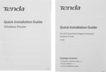 Роутер беспроводной Tenda W18E AC1200 10/100/1000BASE-TX черный от магазина РЭССИ