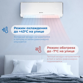 Сплит-система Vitek VT-2501 белый от магазина РЭССИ