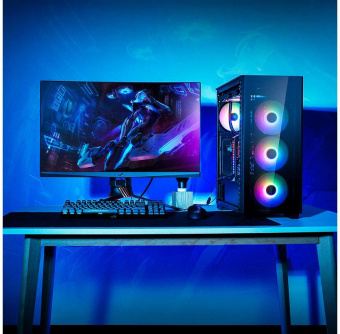 Корпус Deepcool MATREXX 50 черный без БП ATX 1x120mm 2xUSB2.0 1xUSB3.0 audio bott PSU от магазина РЭССИ
