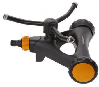 Дождеватель Fiskars 1023657 круговой черный оранжевый от магазина РЭССИ