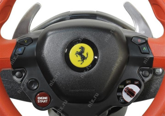 Руль ThrustMaster Ferarri 458 12кноп. (с педалями) черный/красный от магазина РЭССИ