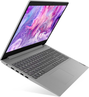 Ноутбук Lenovo IdeaPad 3 15IML05 Core i3 10110U 8Gb SSD256Gb Intel UHD Graphics 15.6" IPS FHD (1920x1080) Windows 10 Home grey WiFi BT Cam (81WB0121RU) от магазина РЭССИ