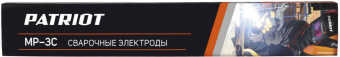 Электроды Patriot МР-3С D3мм L350мм 1050гр (605012005) от магазина РЭССИ