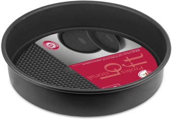 Форма для выпечки Rondell Loft Professional RDF-1314 кругл. d=24см сталь черный от магазина РЭССИ