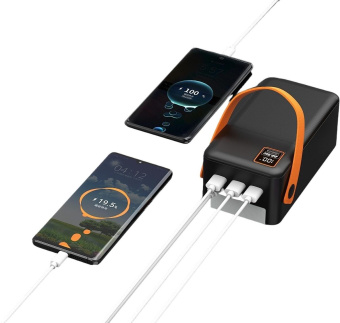 Мобильный аккумулятор TFN Porta PB-322 60000mAh 3A черный (TFN-PB-322-BK) от магазина РЭССИ