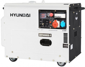 Генератор Hyundai DHY 8000SE-3 6.5кВт от магазина РЭССИ