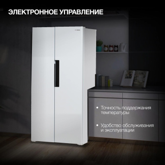 Холодильник Hyundai CS4502F 2-хкамерн. белый от магазина РЭССИ