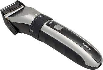 Машинка для стрижки Polaris PHC 3017RC Argan Therapy Pro черный/серебристый (насадок в компл:5шт) от магазина РЭССИ