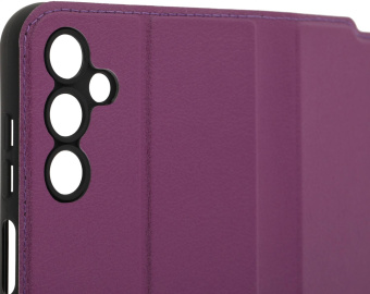 Чехол (флип-кейс) BoraSCO для Samsung Galaxy A15 Book Case фиолетовый (72864) от магазина РЭССИ
