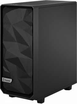 Корпус Fractal Design Meshify 2 Compact Solid черный без БП ATX 5x120mm 4x140mm 2xUSB3.0 audio bott PSU от магазина РЭССИ
