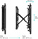Кронштейн для телевизора Onkron PRO7M черный 40"-70" макс.45кг настенный наклонно-выдвижной от магазина РЭССИ