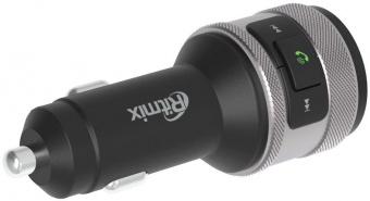 Автомобильный FM-модулятор Ritmix FMT-A707 черный MicroSD BT USB (80000131) от магазина РЭССИ