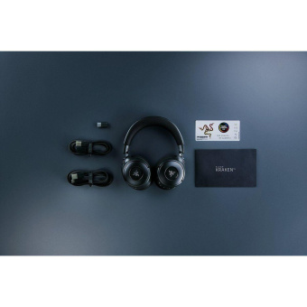 Наушники с микрофоном Razer Kraken V4 черный накладные BT оголовье (RZ04-05170100-R3M1) от магазина РЭССИ