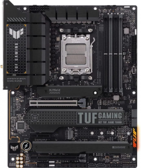 Материнская плата Asus TUF GAMING X670E-PLUS WIFI SocketAM5 AMD X670 4xDDR5 ATX AC`97 8ch(7.1) 2.5Gg RAID+HDMI+DP от магазина РЭССИ