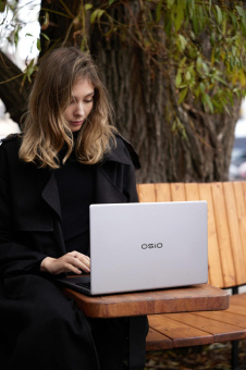 Ноутбук Osio FocusLine F150i-002 Core i3 1125G4 16Gb SSD256Gb Intel UHD Graphics 15.6" IPS FHD (1920x1080) Windows 11 Home grey WiFi BT Cam 6000mAh от магазина РЭССИ