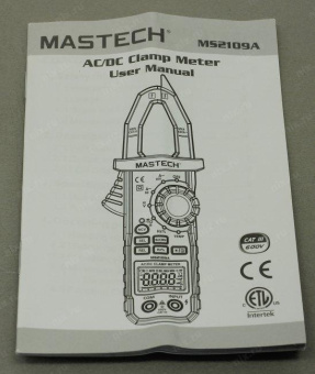 Токовые клещи MASTECH MS2109A 13-1309 от магазина РЭССИ
