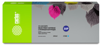 Картридж струйный Cactus CS-SJIC30PC C33S020640 голубой (295мл) для Epson ColorWorks TM-C7500G от магазина РЭССИ
