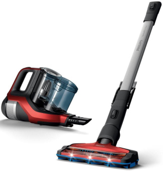 Пылесос ручной Philips XC7043/01 черный/красный от магазина РЭССИ