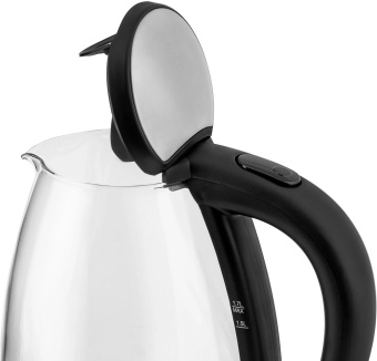 Чайник электрический Vitek VT-7046 1.7л. 2200Вт прозрачный/черный корпус: пластик/стекло от магазина РЭССИ