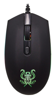 Мышь Оклик 706G OCTA черный оптическая (1600dpi) USB (4but) от магазина РЭССИ