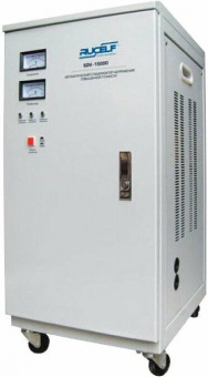 Стабилизатор напряжения Rucelf SDV-15000 15кВА однофазный белый от магазина РЭССИ