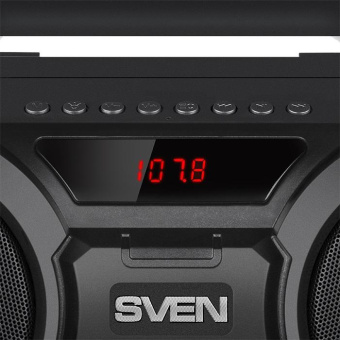 Колонка порт. Sven АС PS-415 черный 12W 2.0 BT/USB 1500mAh (SV-019631) от магазина РЭССИ