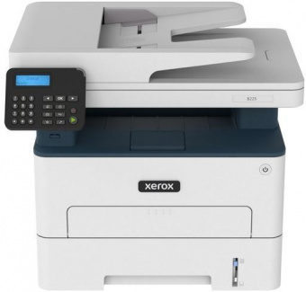 МФУ лазерный Xerox WorkCentre B225DNI (B225V_DNI) A4 Duplex Net WiFi белый/синий от магазина РЭССИ