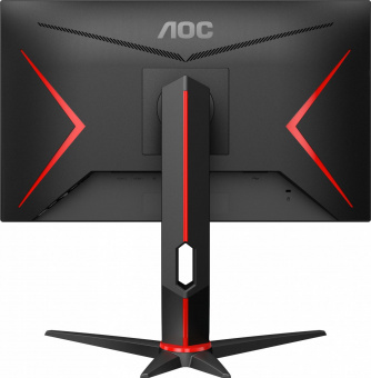Монитор AOC 23.8" Gaming 24G2SPU черный/красный IPS LED 1ms 16:9 HDMI M/M матовая HAS Piv 300cd 178гр/178гр 1920x1080 165Hz FreeSync Premium VGA DP FHD USB 4.41кг от магазина РЭССИ