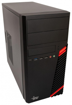 ПК IRU Home 310H5SM MT i7 11700F (2.5) 8Gb SSD256Gb GT1030 2Gb Free DOS GbitEth 500W черный от магазина РЭССИ