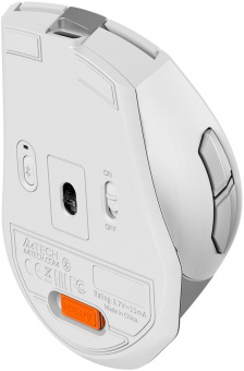 Мышь A4Tech Fstyler FB35CS белый/серый оптическая (2000dpi) silent беспроводная BT/Radio USB (6but) от магазина РЭССИ