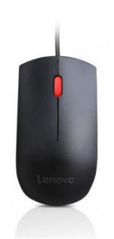 Мышь Lenovo Essential черный оптическая (1600dpi) USB (2but) от магазина РЭССИ