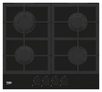 Газовая варочная поверхность Beko HILG 642C5 SB черный от магазина РЭССИ