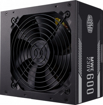 Блок питания Cooler Master ATX 600W MWE White 600W V2 80+ (24+4+4pin) APFC 120mm fan 6xSATA RTL от магазина РЭССИ