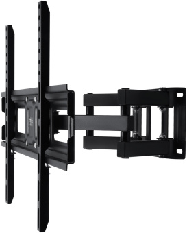 Кронштейн для телевизора Buro MF3 черный 32"-70" макс.40кг настенный поворотно-выдвижной и наклонный от магазина РЭССИ