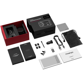 Видеорегистратор Prestigio RoadRunner 470GPS черный 5Mpix 1440x2560 1080p 140гр. GPS NTK96670 от магазина РЭССИ