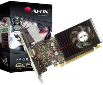 Видеокарта Afox PCI-E 2.0 AF220-1024D3L2 NVIDIA GeForce GT 220 1Gb 128bit DDR3 625/1580 DVIx1 HDMIx1 CRTx1 HDCP Ret low profile от магазина РЭССИ
