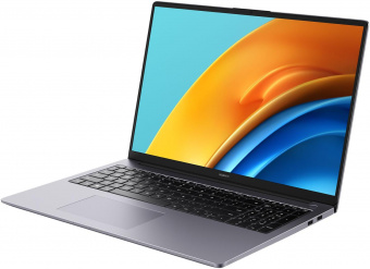 Ноутбук Huawei MateBook D 16 RolleG-W7611 Core i7 13700H 16Gb SSD1Tb Intel Iris Xe graphics 16" IPS WUXGA (1920x1200) Windows 11 Home grey WiFi BT Cam (53013RUE) от магазина РЭССИ