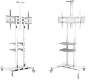 Подставка для телевизора Onkron TS1881 белый 50"-83" макс.90.9кг напольный мобильный от магазина РЭССИ