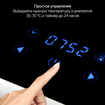 Сушка для фруктов и овощей Starwind SFD9534 12под. 400Вт синий от магазина РЭССИ