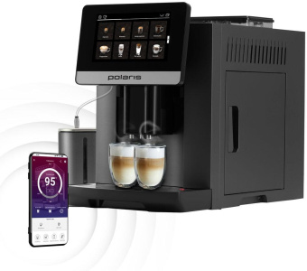 Кофемашина Polaris PACM 2080AC 1500Вт темно-серый от магазина РЭССИ