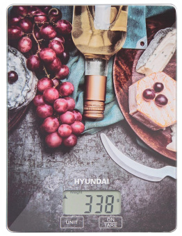 Весы кухонные электронные Hyundai HYS-KG211 макс.вес:5кг рисунок от магазина РЭССИ