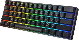 Клавиатура Оклик K713X механическая черный USB Multimedia for gamer LED от магазина РЭССИ