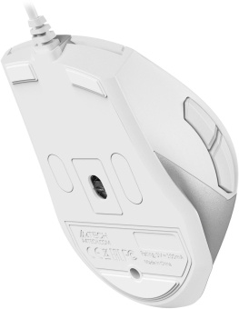 Мышь A4Tech Fstyler FM45S Air белый/серебристый оптическая (2400dpi) silent USB (7but) от магазина РЭССИ