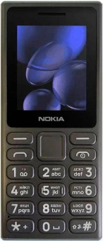 Мобильный телефон Nokia 108 Dual SIM TA-1627 черный моноблок 2Sim 2" 126x160 Series 30+ GSM900/1800 Protect MP3 FM microSD max32Gb от магазина РЭССИ