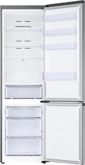 Холодильник Samsung RB38C671DSA/EF 2-хкамерн. серебристый от магазина РЭССИ